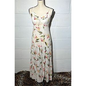 Blush floral dress   